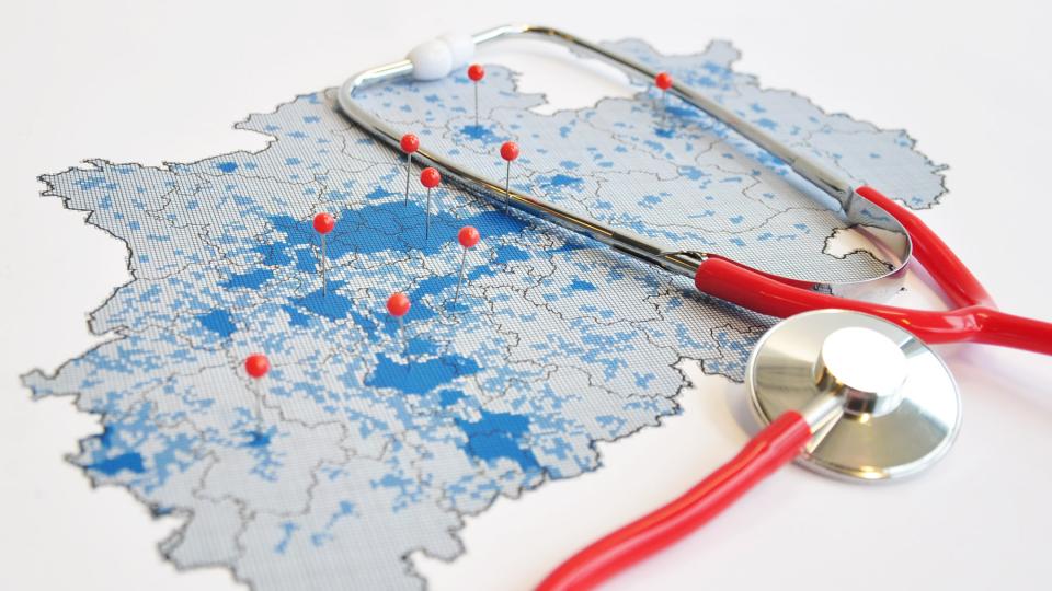 Statistik kompakt Raum neu gefasst: Wie verteilen sich Arztpraxen in Nordrhein-Westfalen?