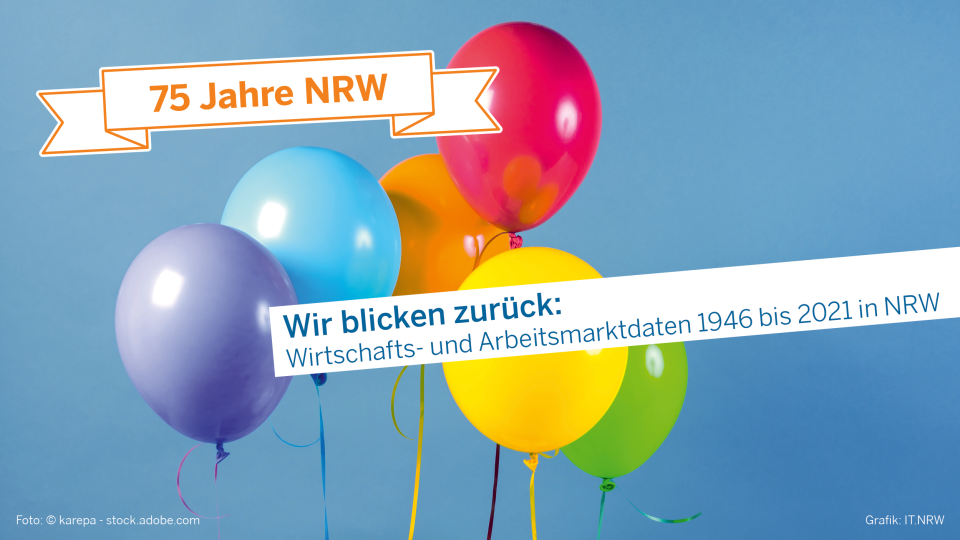 75 Jahre NRW - Arbeitsmarkt und Wirtschaft