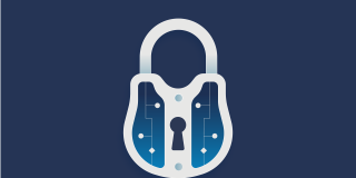 Icon digitale Sicherheit