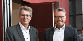 Hans-Josef Fischer und Dr. Oliver Heidinger